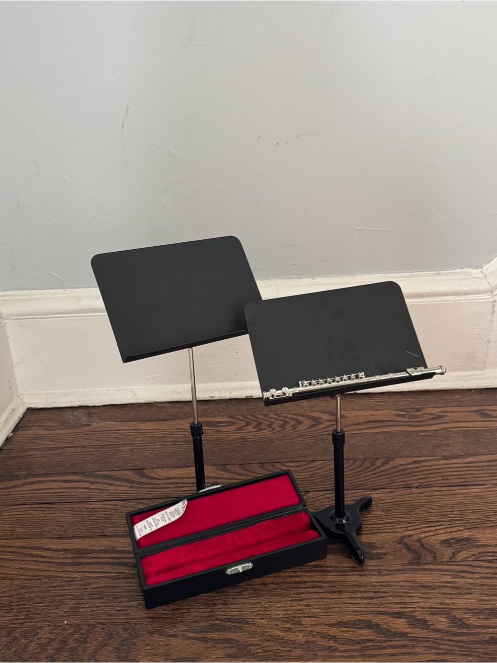 American Girl Flute and Stands